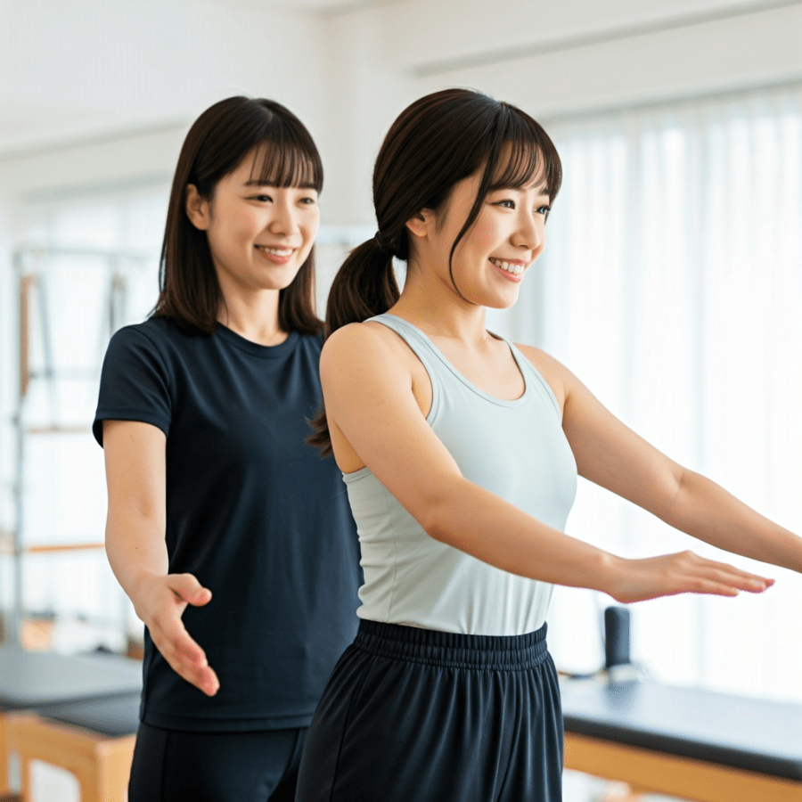 マシンピラティスで姿勢改善！スタジオviviの体験レッスン-ピラティスブログ